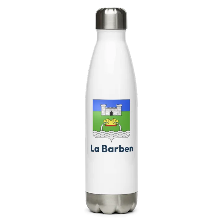 Gourde inox blason de La Barben