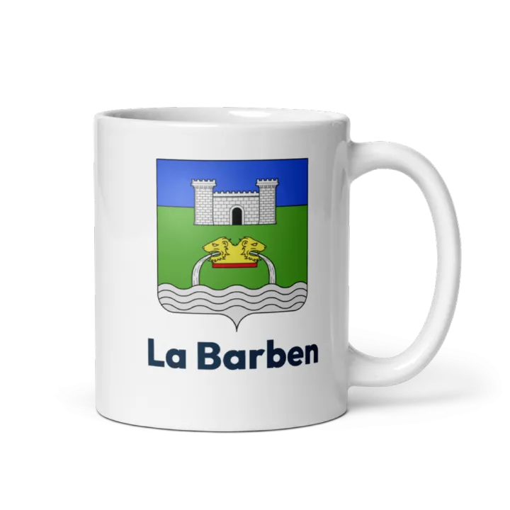 Mug blason de La Barben