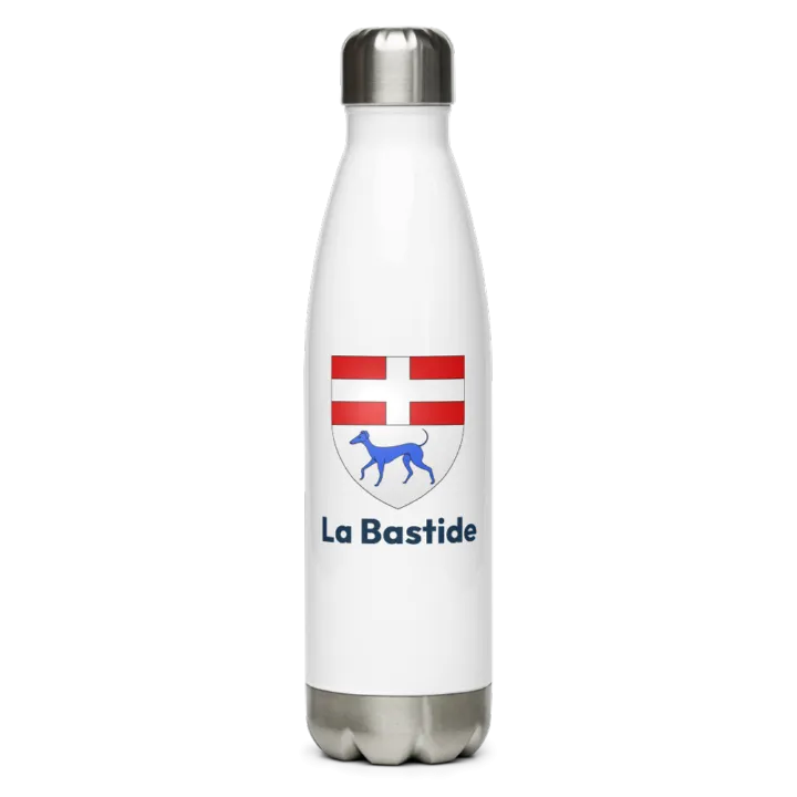 Gourde inox blason de La Bastide