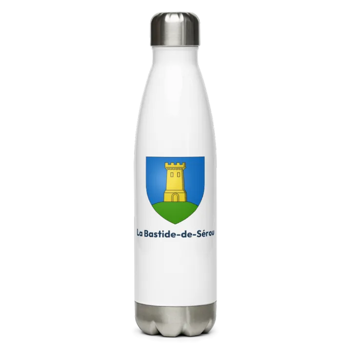 Gourde inox blason de La Bastide-de-Sérou