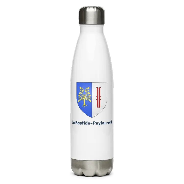 Gourde inox blason de La Bastide-Puylaurent