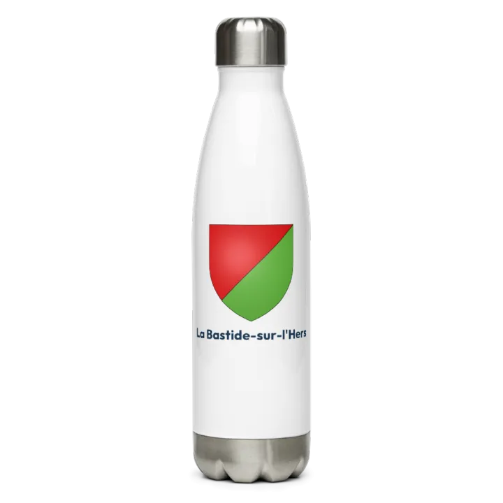 Gourde inox blason de La Bastide-sur-l'Hers
