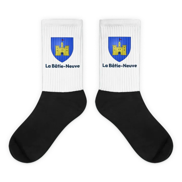 Chaussettes — blason de la Bâtie-Neuve