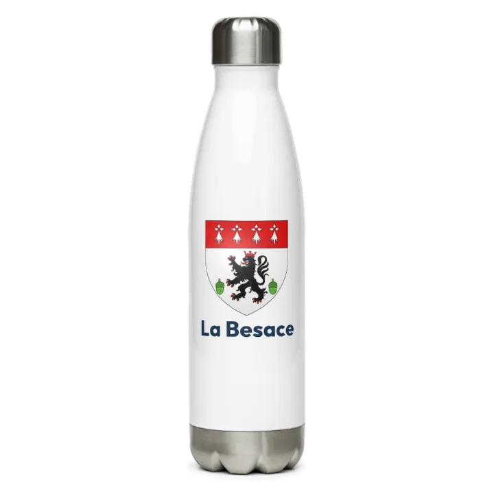 Gourde inox blason de La Besace