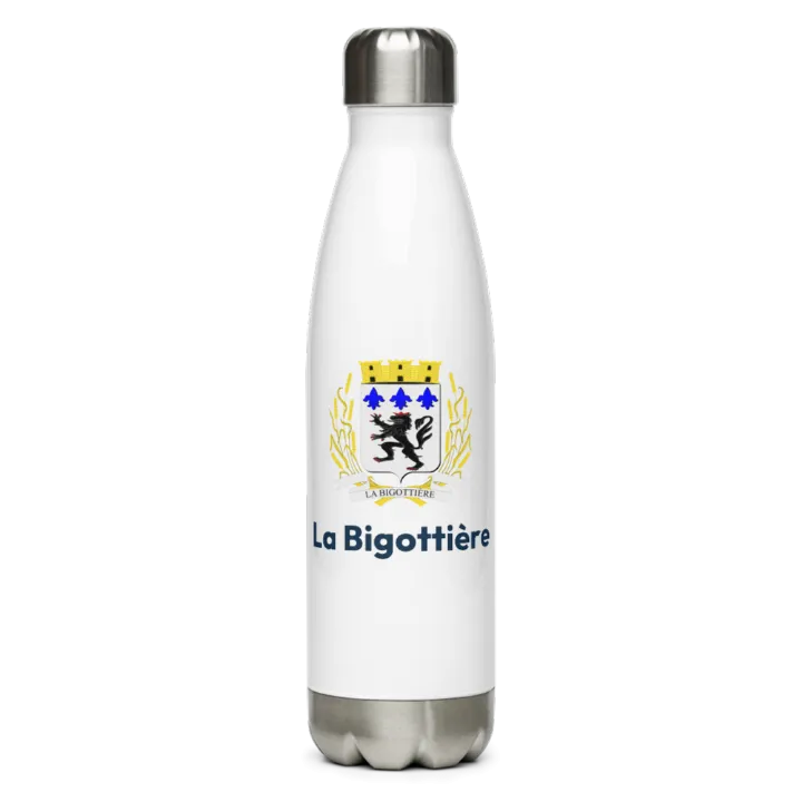 Gourde inox blason de La Bigottière