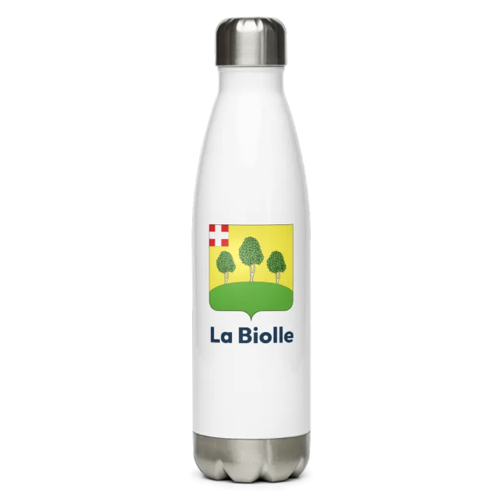 Gourde inox blason de La Biolle