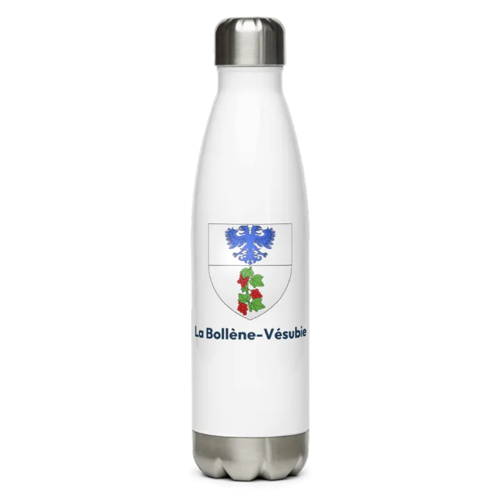 Gourde inox blason de La Bollène-Vésubie
