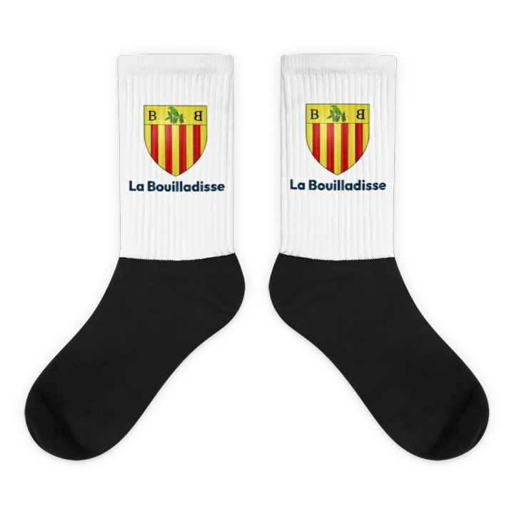 Chaussettes — blason de la Bouilladisse