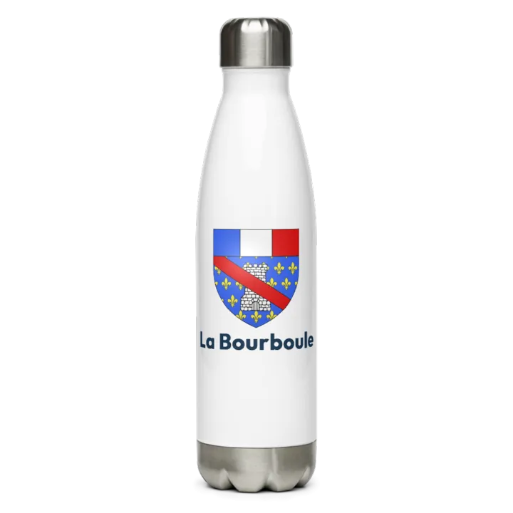 Gourde inox blason de La Bourboule
