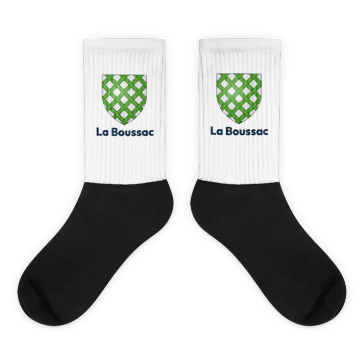 Chaussettes — blason de la Boussac