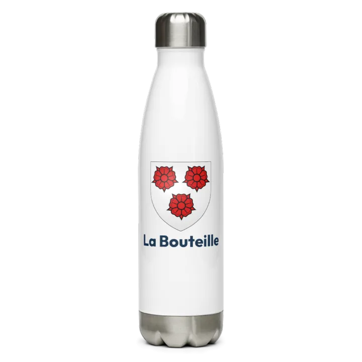 Gourde inox blason de La Bouteille
