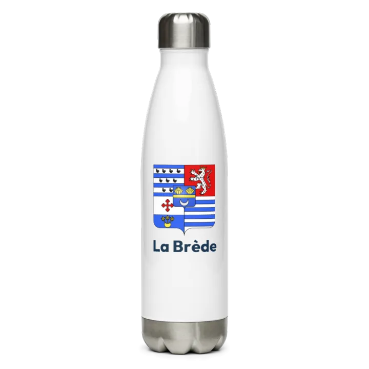 Gourde inox blason de La Brède