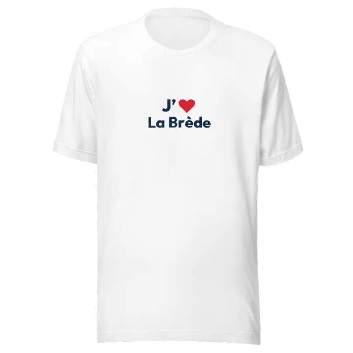 T-shirt « J’❤ La Brède »