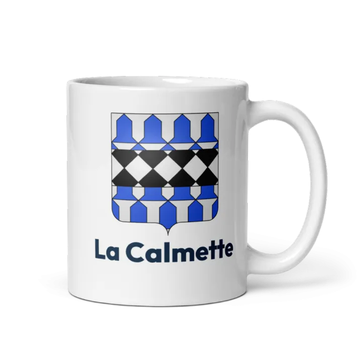 Mug blason de La Calmette