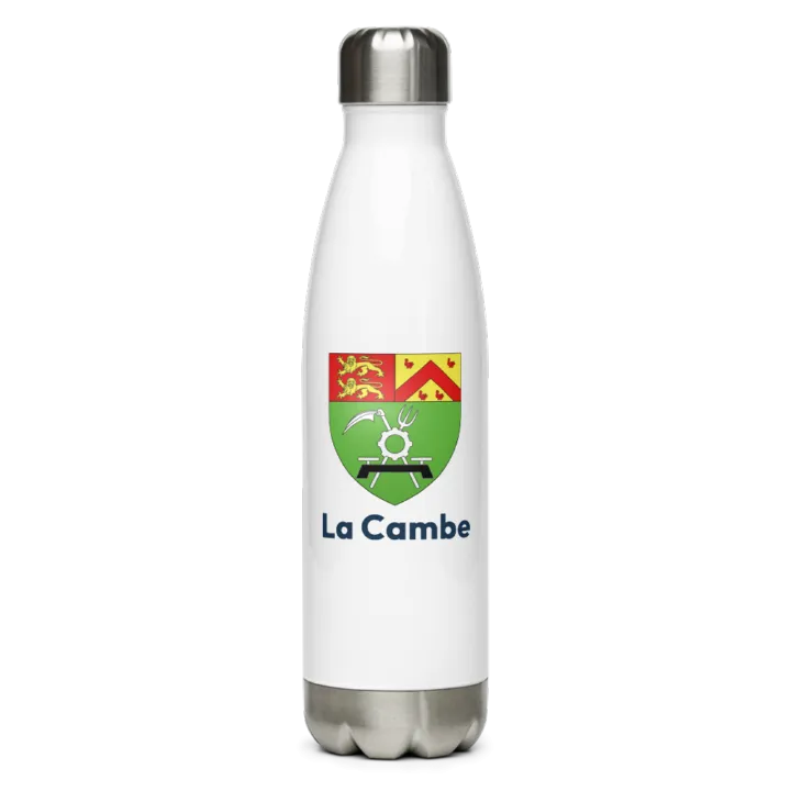 Gourde inox blason de La Cambe