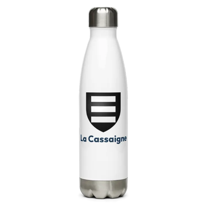 Gourde inox blason de La Cassaigne