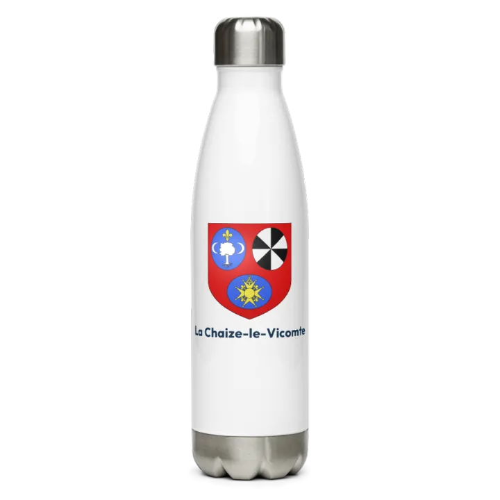 Gourde inox blason de La Chaize-le-Vicomte