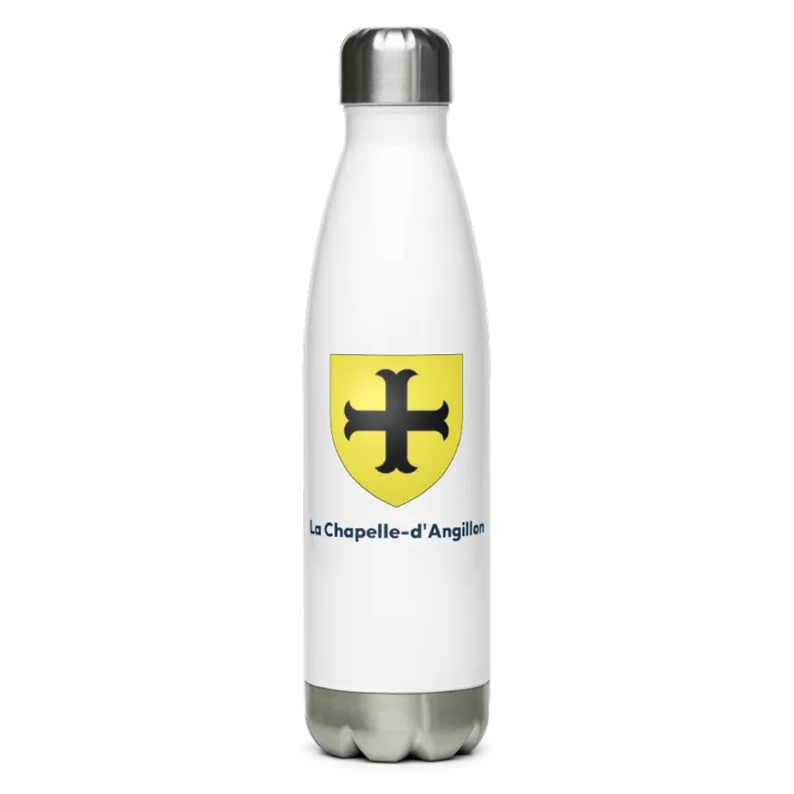 Gourde inox — blason de la Chapelle-d'Angillon