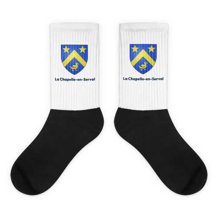 Chaussettes — blason de la Chapelle-en-Serval