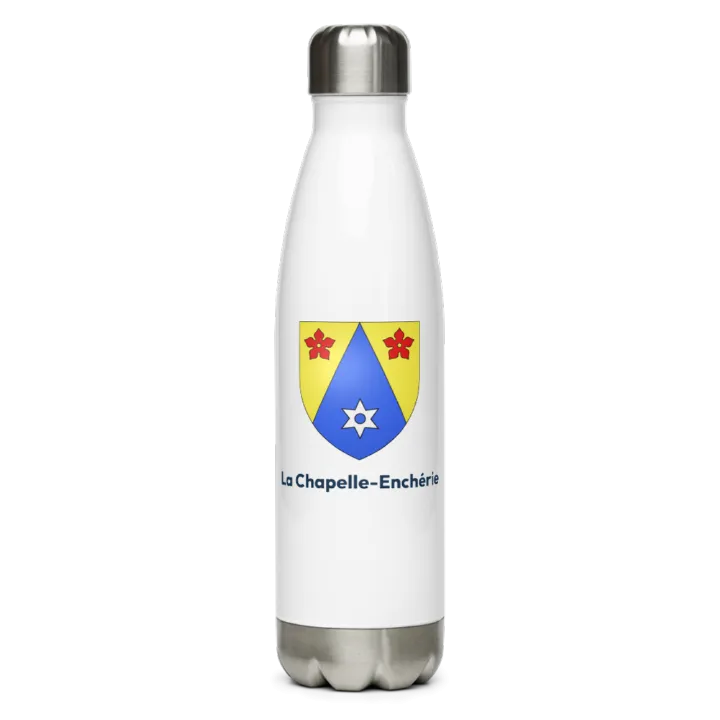 Gourde inox blason de La Chapelle-Enchérie