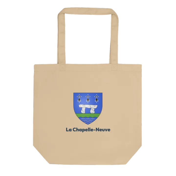 Tote bag coton bio — blason de la Chapelle-Neuve