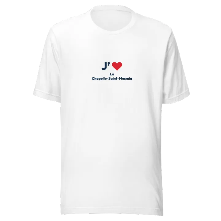 T-shirt « J’❤ La Chapelle-Saint-Mesmin »