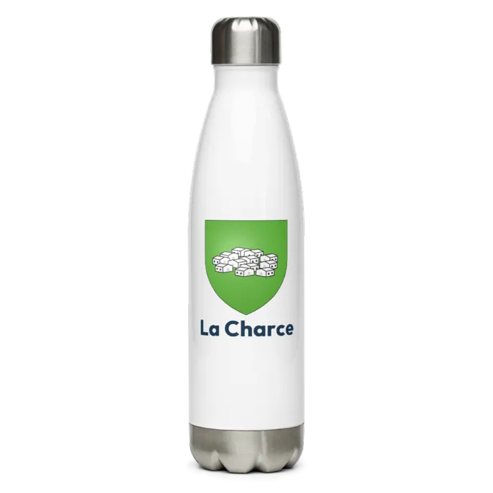 Gourde inox blason de La Charce