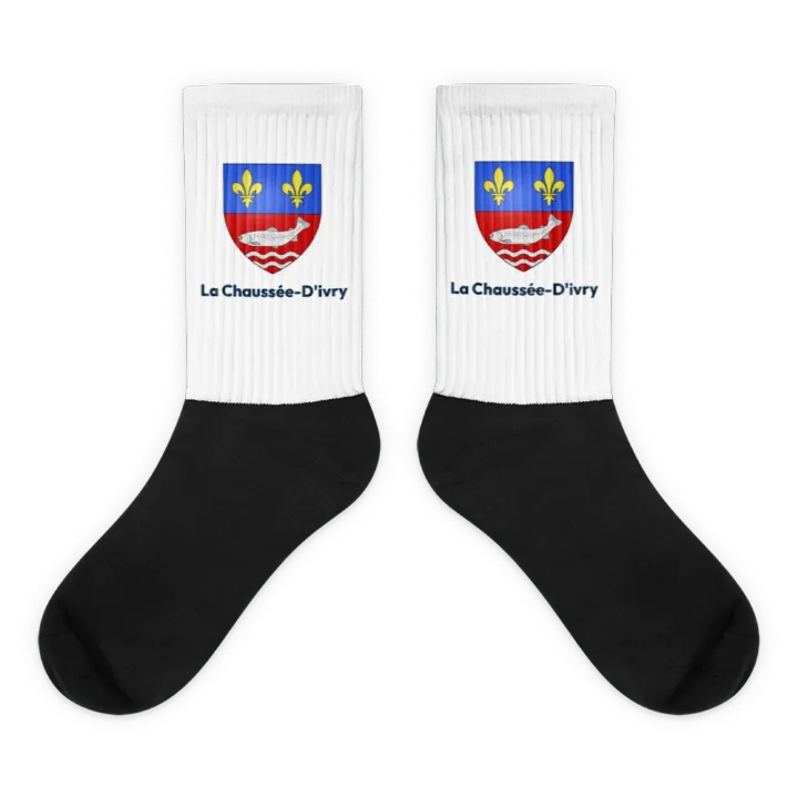 Chaussettes — blason de la Chaussée-d'Ivry