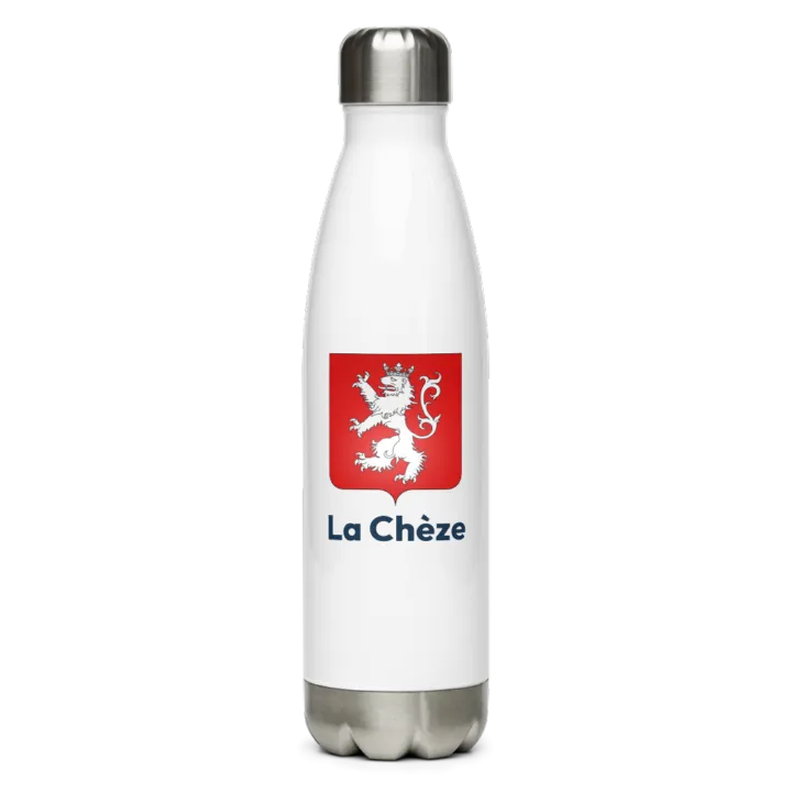 Gourde inox blason de La Chèze