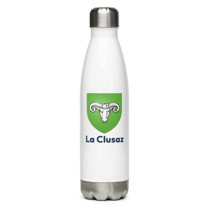 Gourde inox blason de La Clusaz