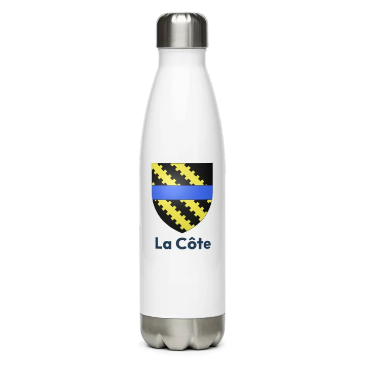 Gourde inox blason de La Côte