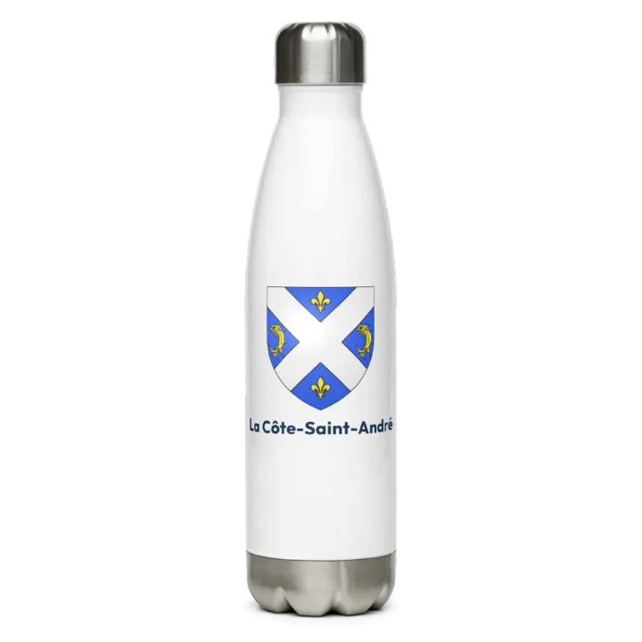 Gourde inox blason de La Côte-Saint-André