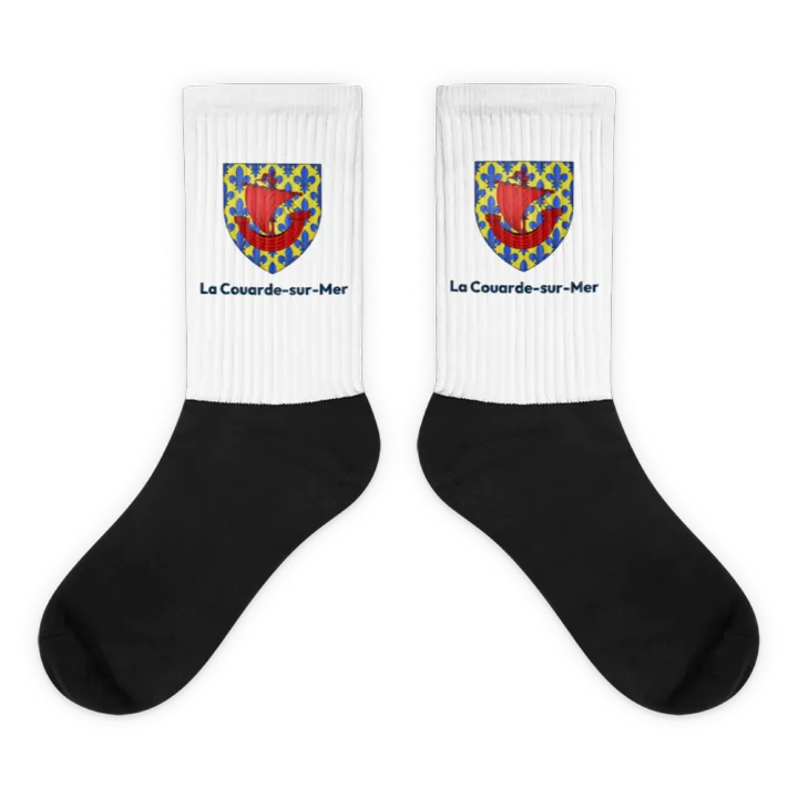 Chaussettes — blason de la Couarde-sur-Mer