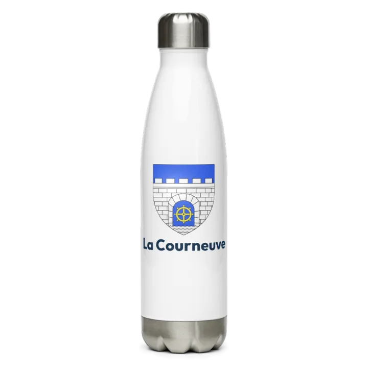 Gourde inox blason de La Courneuve