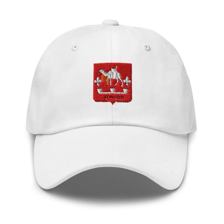 Casquette brodée blason de La Couronne