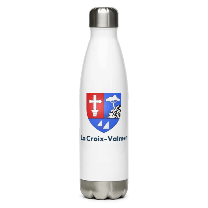 Gourde inox blason de La Croix-Valmer