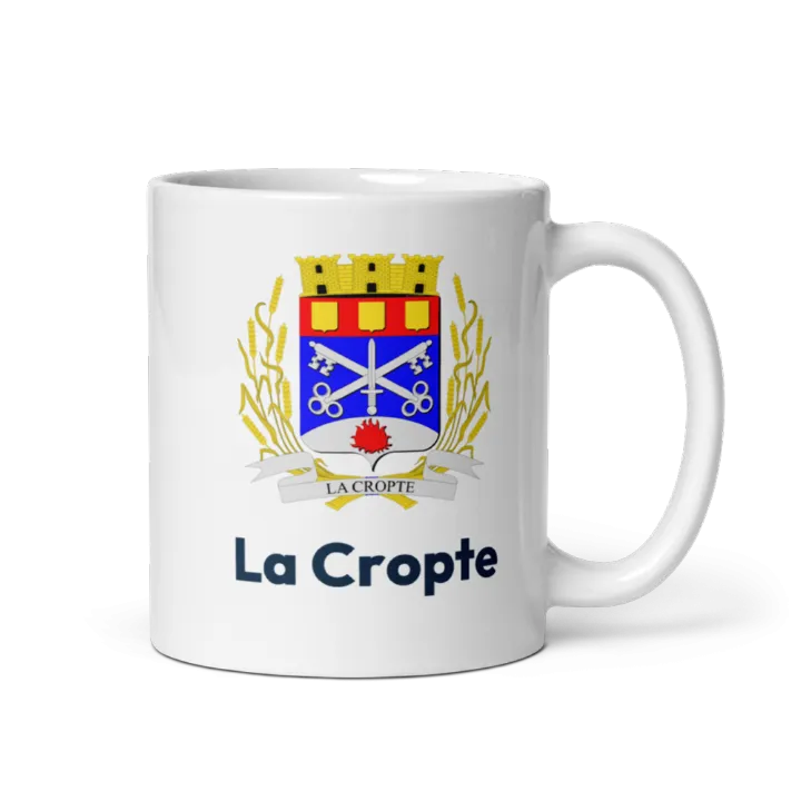 Mug blason de La Cropte