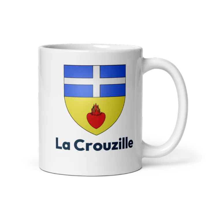 Mug blason de La Crouzille