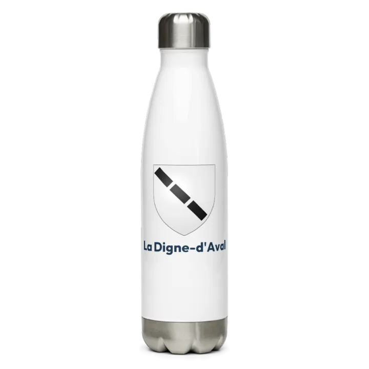 Gourde inox blason de La Digne-d'Aval