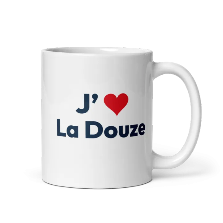 Mug « J’❤ La Douze »
