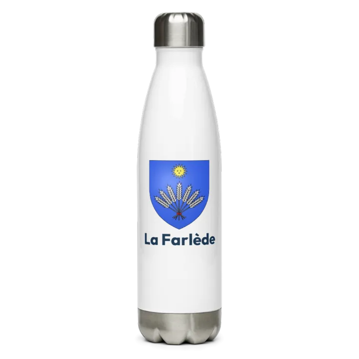 Gourde inox blason de La Farlède