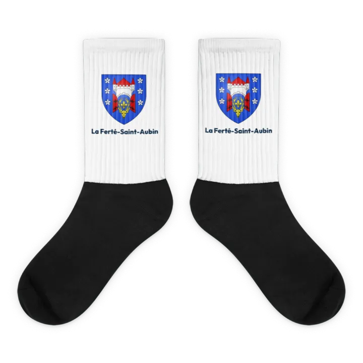 Chaussettes — blason de la Ferté-Saint-Aubin