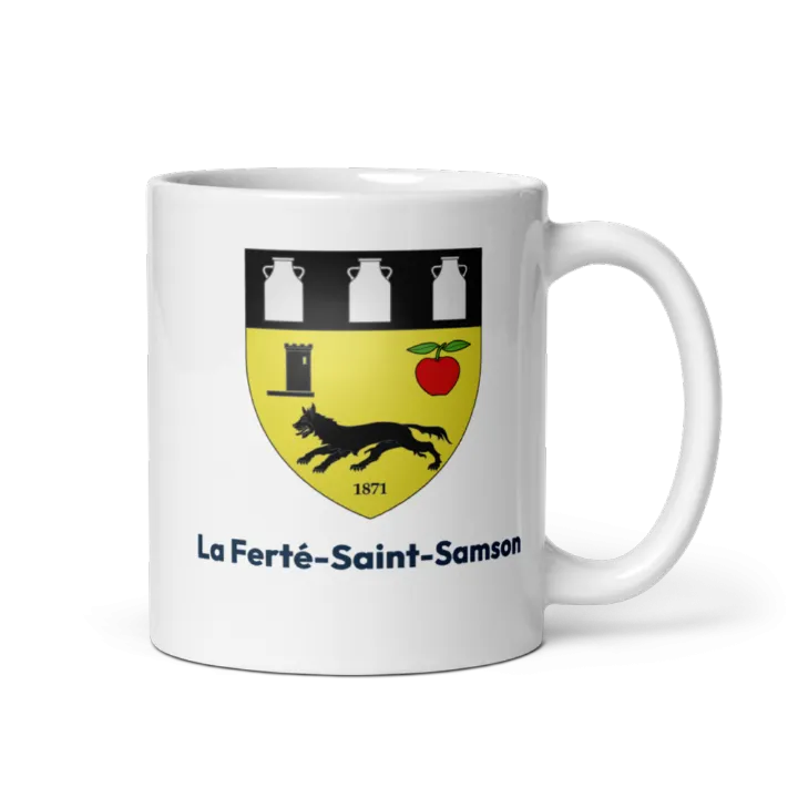 Mug blason de La Ferté-Saint-Samson