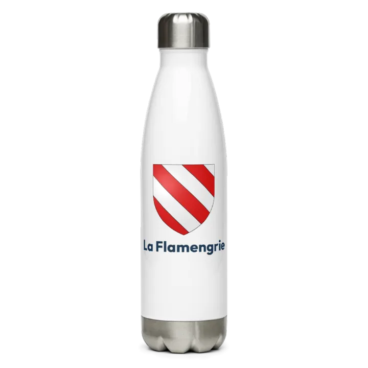 Gourde inox blason de La Flamengrie