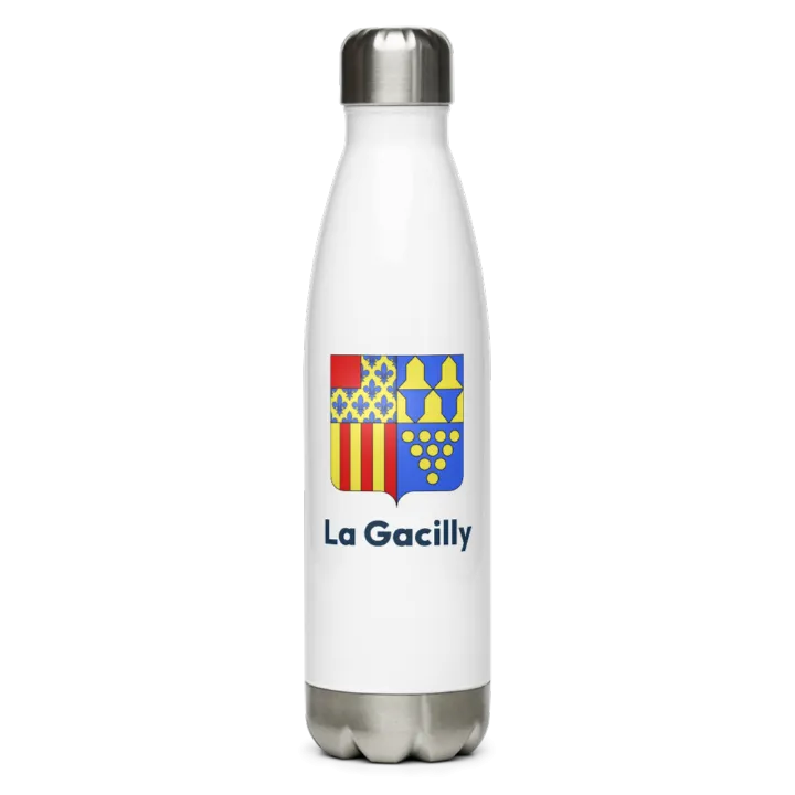 Gourde inox blason de La Gacilly