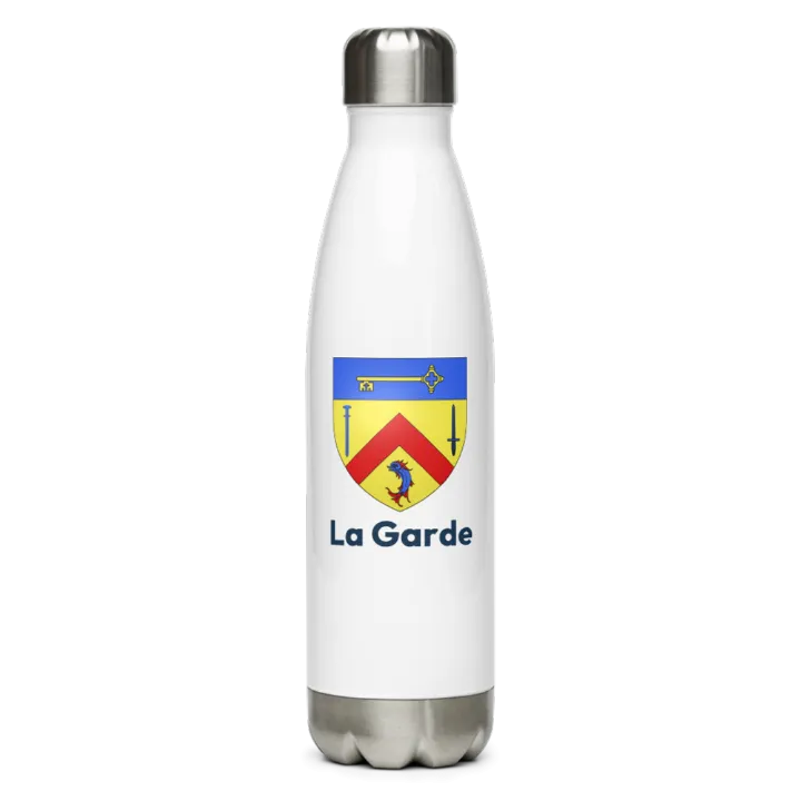 Gourde inox blason de La Garde