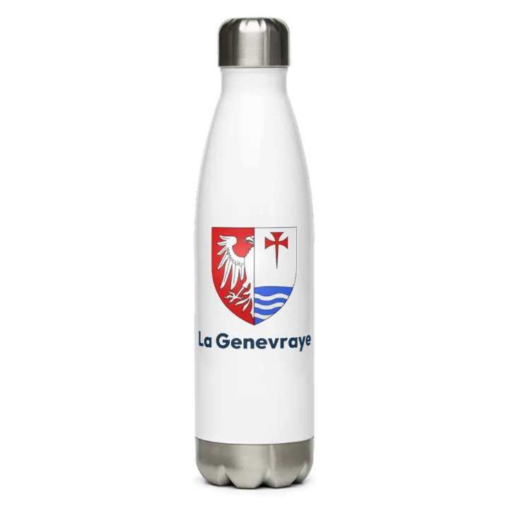 Gourde inox blason de La Genevraye