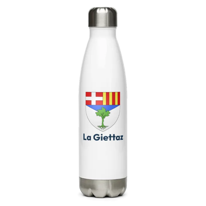 Gourde inox blason de La Giettaz