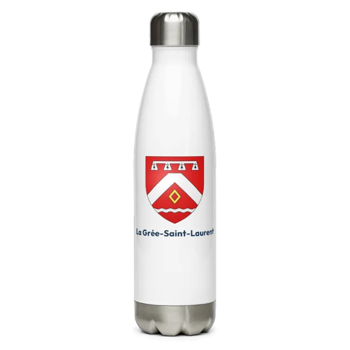 Gourde inox blason de La Grée-Saint-Laurent
