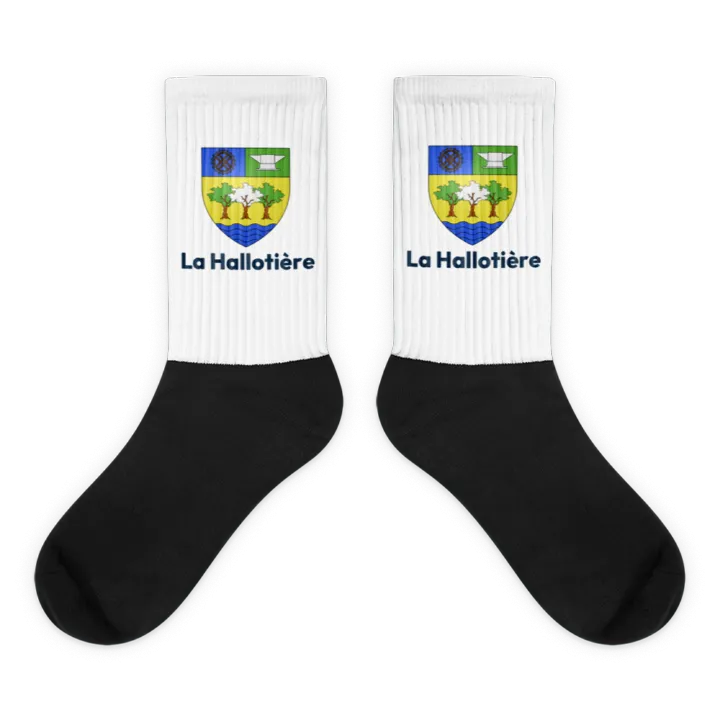 Chaussettes — blason de la Hallotière